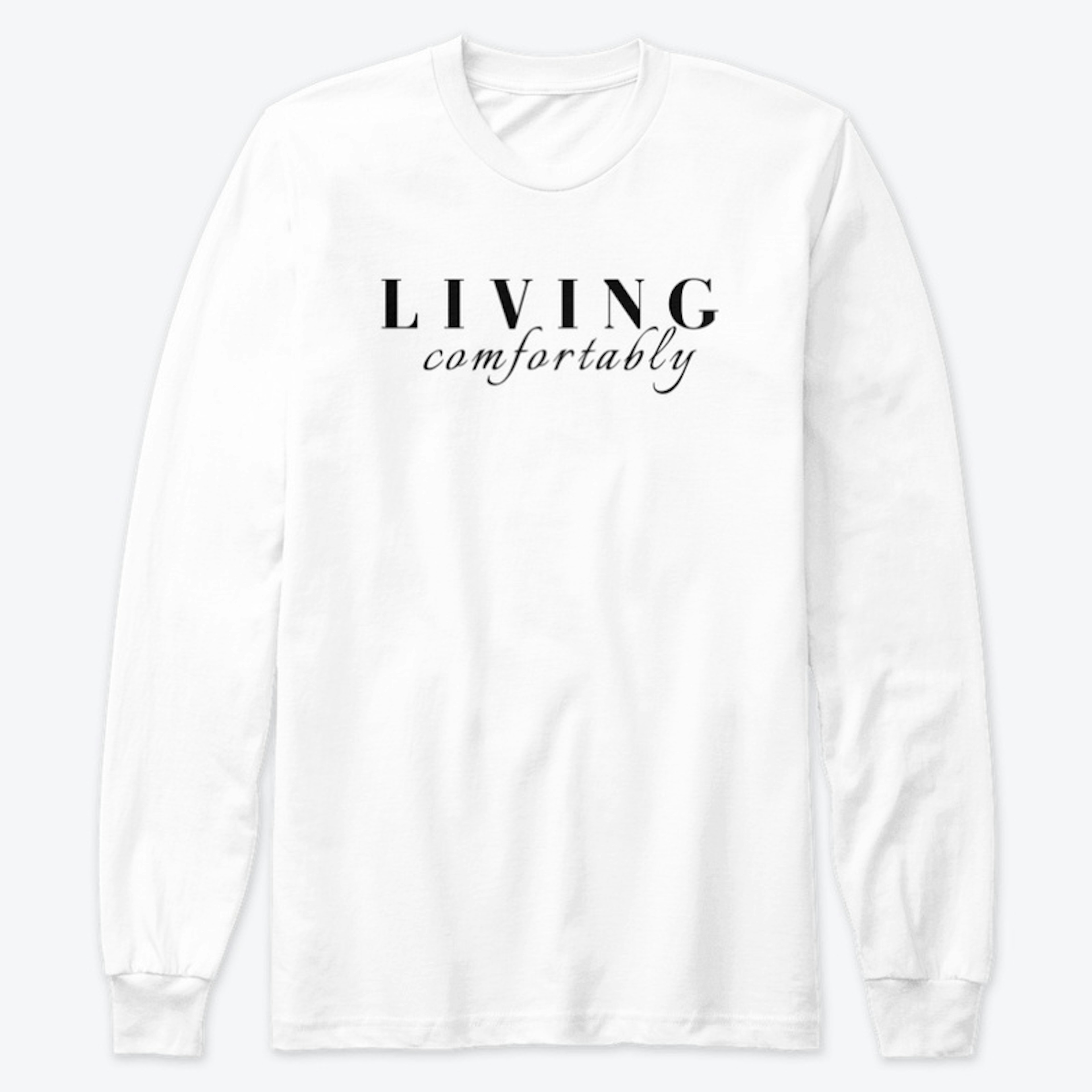 Living Comfortably - White